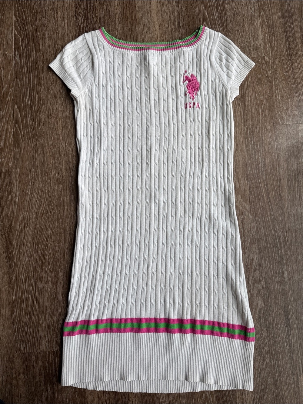 U.S. Polo Assn. Cable Knit Dress